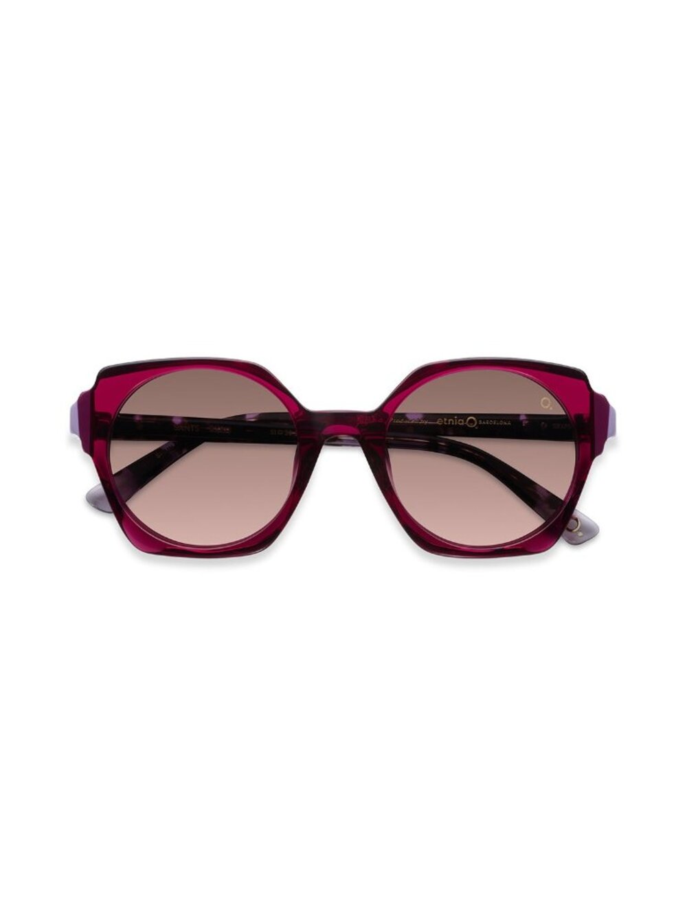 New Etnia Barcelona Women's Sunglasses Multicolor Acetate Frame SANTS BXPU 51